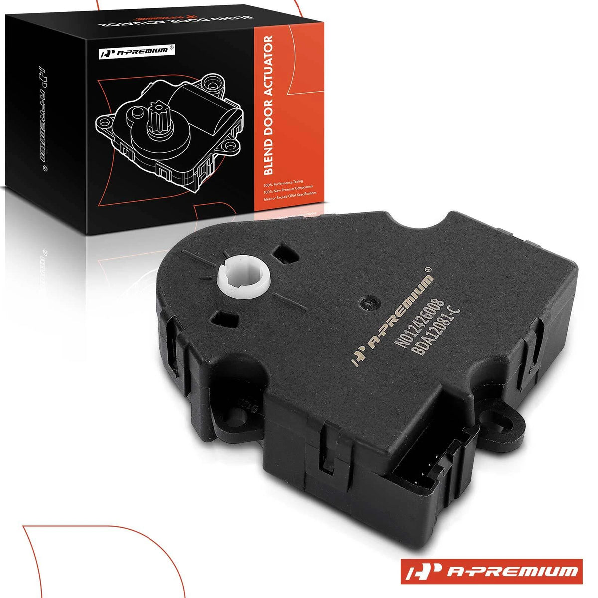 A-Premium Air Door Actuator for Chevrolet Express 1500 1996–2014, 2500 3500 1996–2015, 1712081