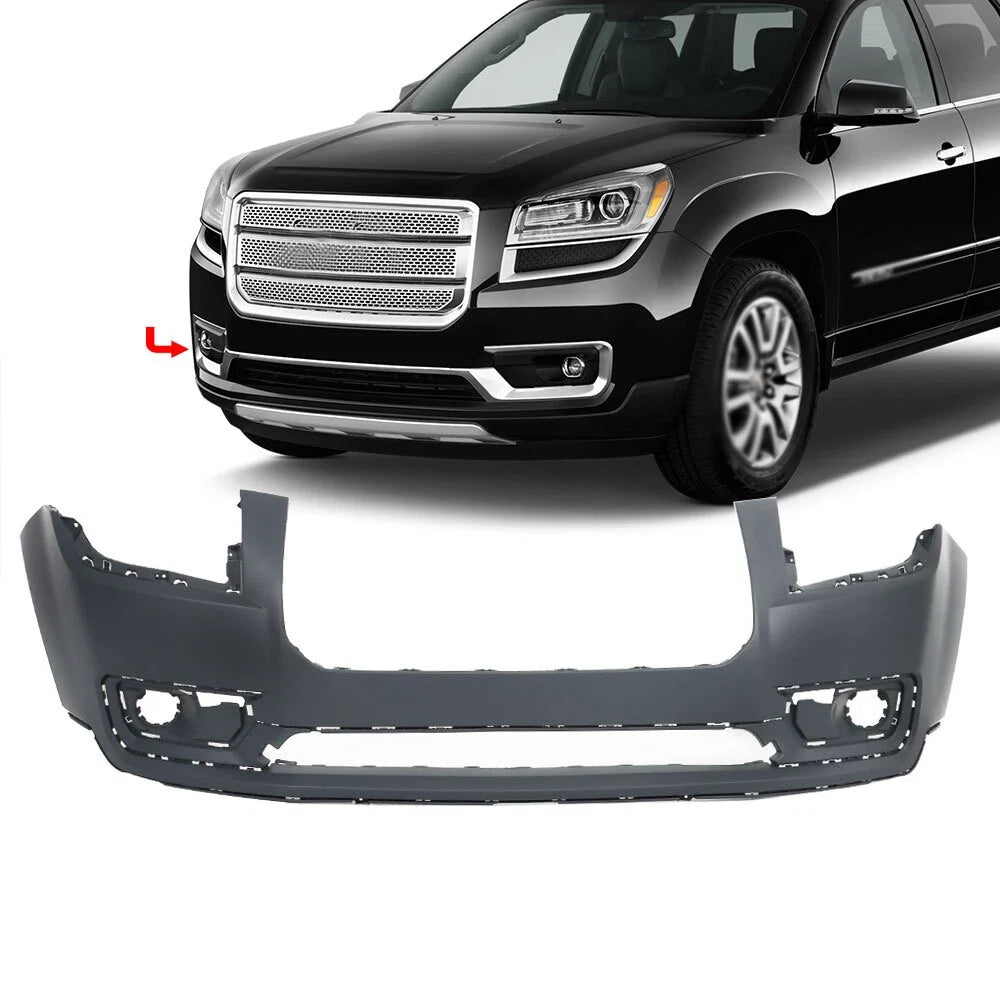 Front Upper Bumper Cover for GMC Acadia (2013–2016) Primed