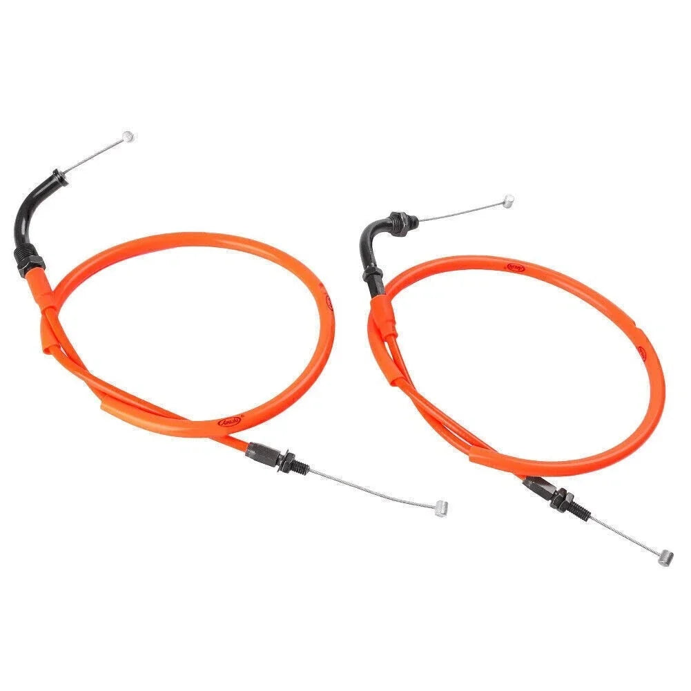 Steel Clutch Cable Linkage for Honda CBR600RR (2003–2006) Orange