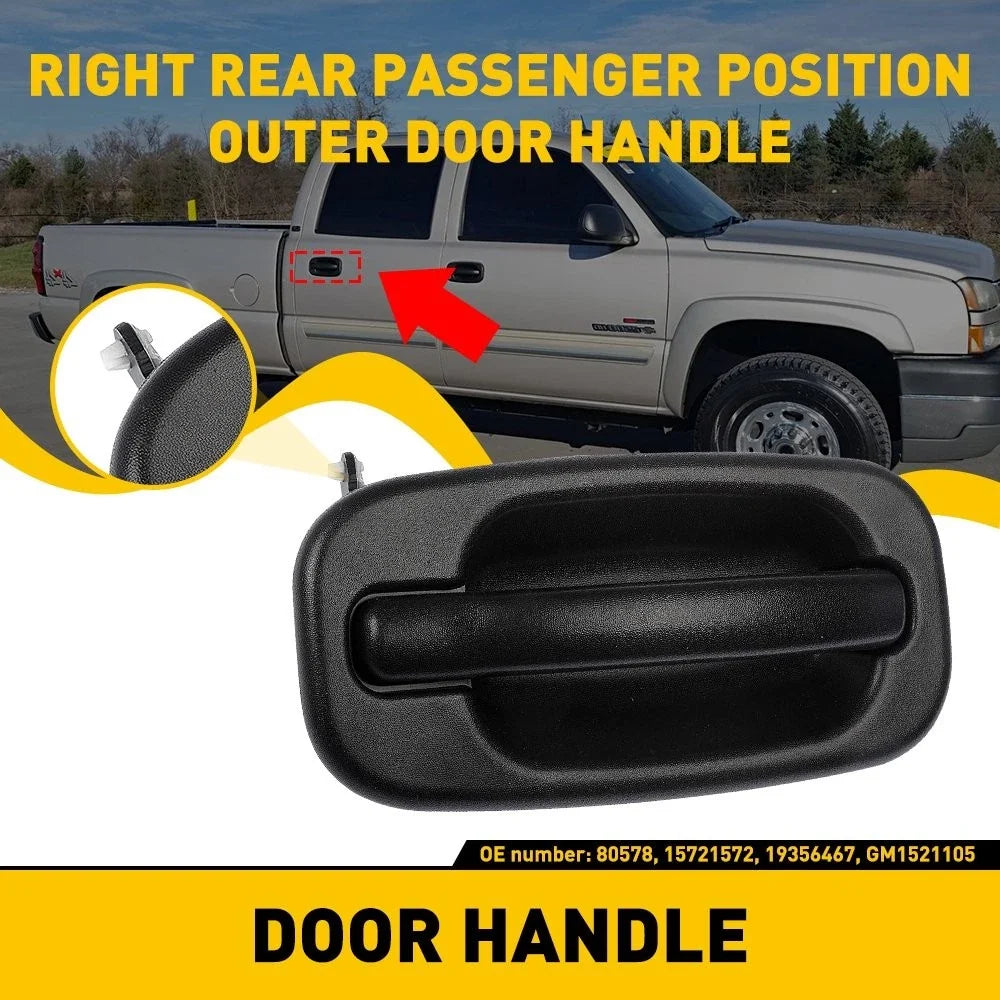 Rear RH Outside Door Handle for Cadillac Escalade EXT (2002–2006)