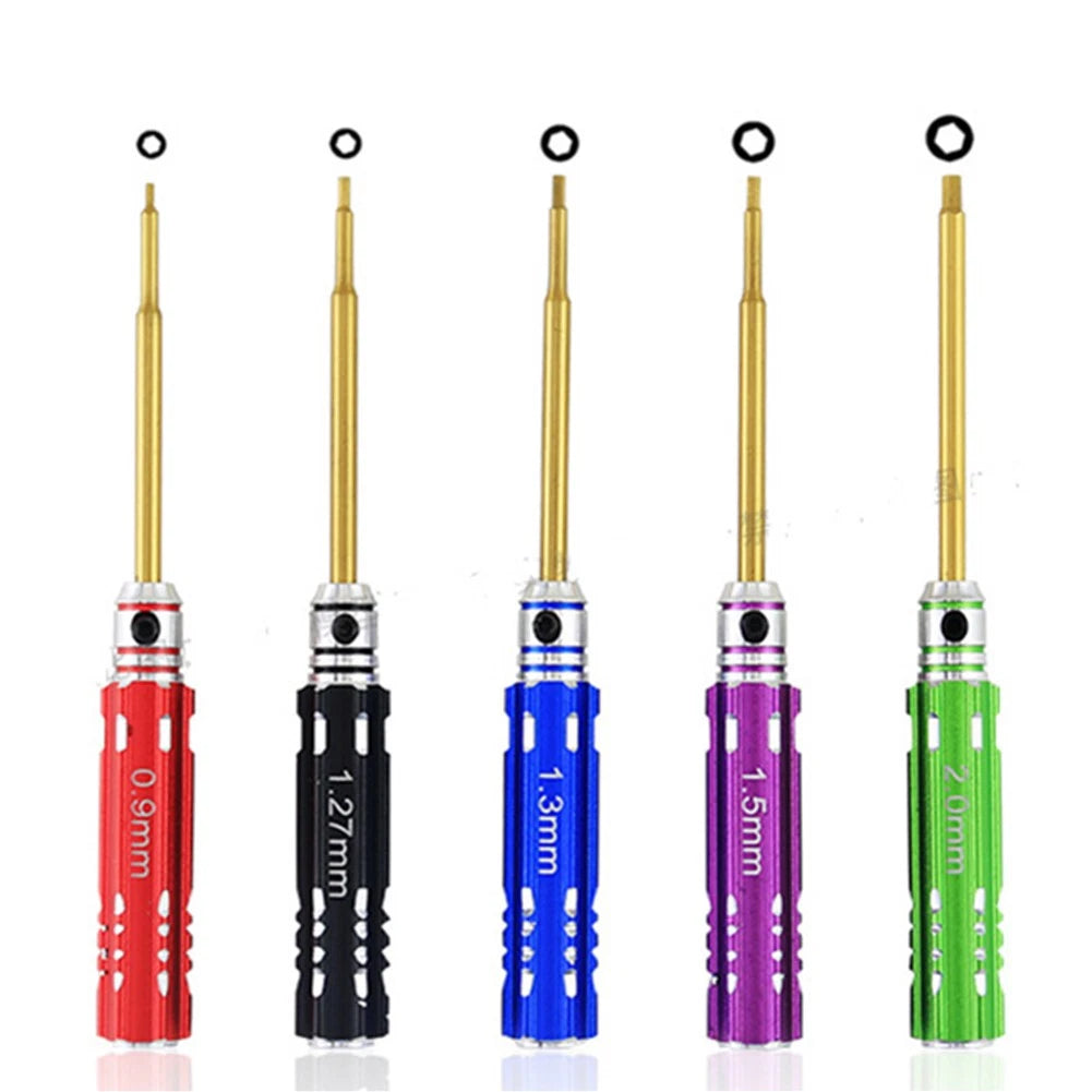 Set of 5 Hex Screw Driver Tools for SCX24 1/24 RC Car