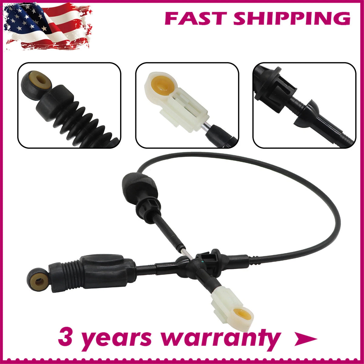 Automatic Trans Shifter Cable 12561688 for Chevy Corvette (1997–2003)