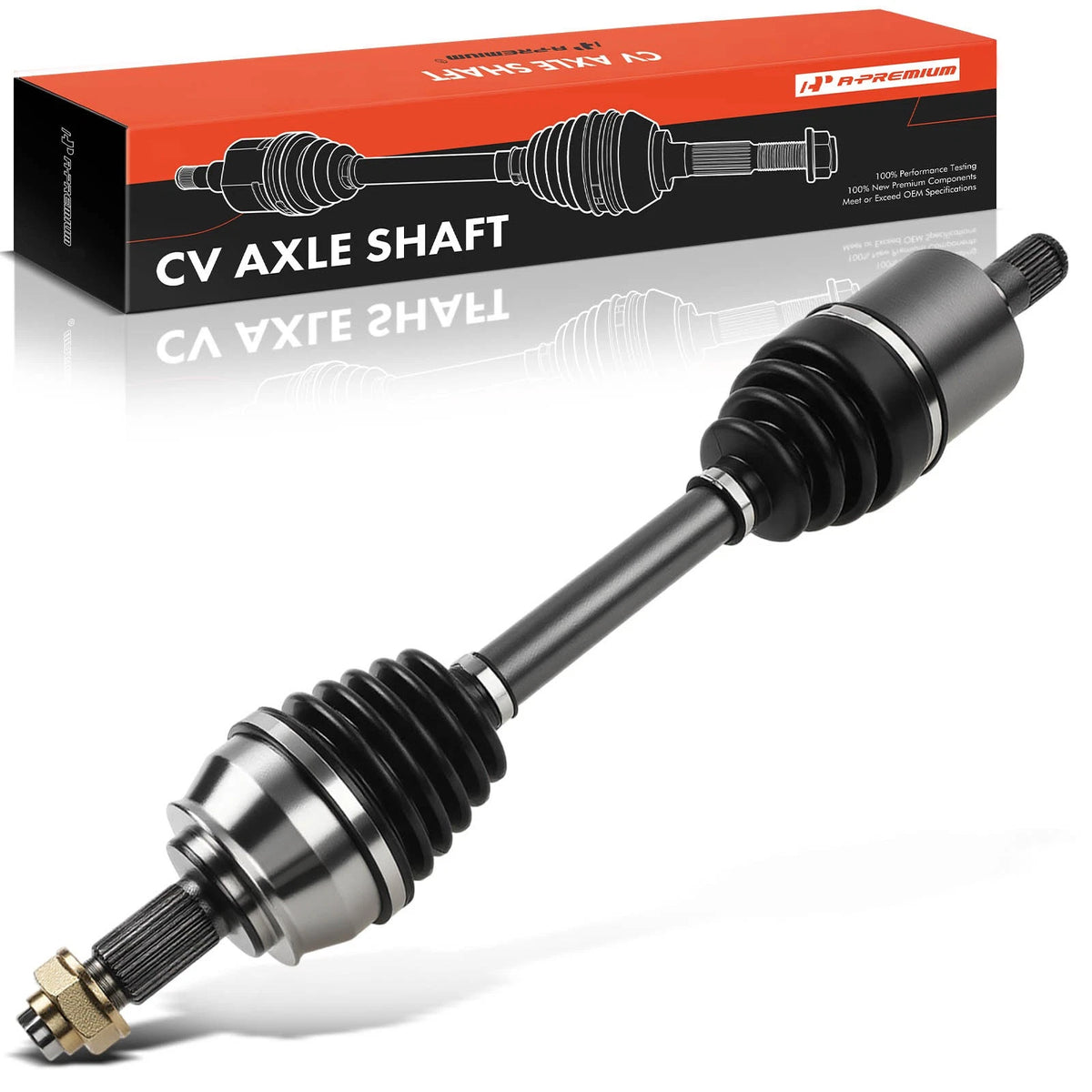 CV Axle Assembly Front Driver Side for Jeep Cherokee (2014–2022) 52123748AC, 68238841AA, NCV12117