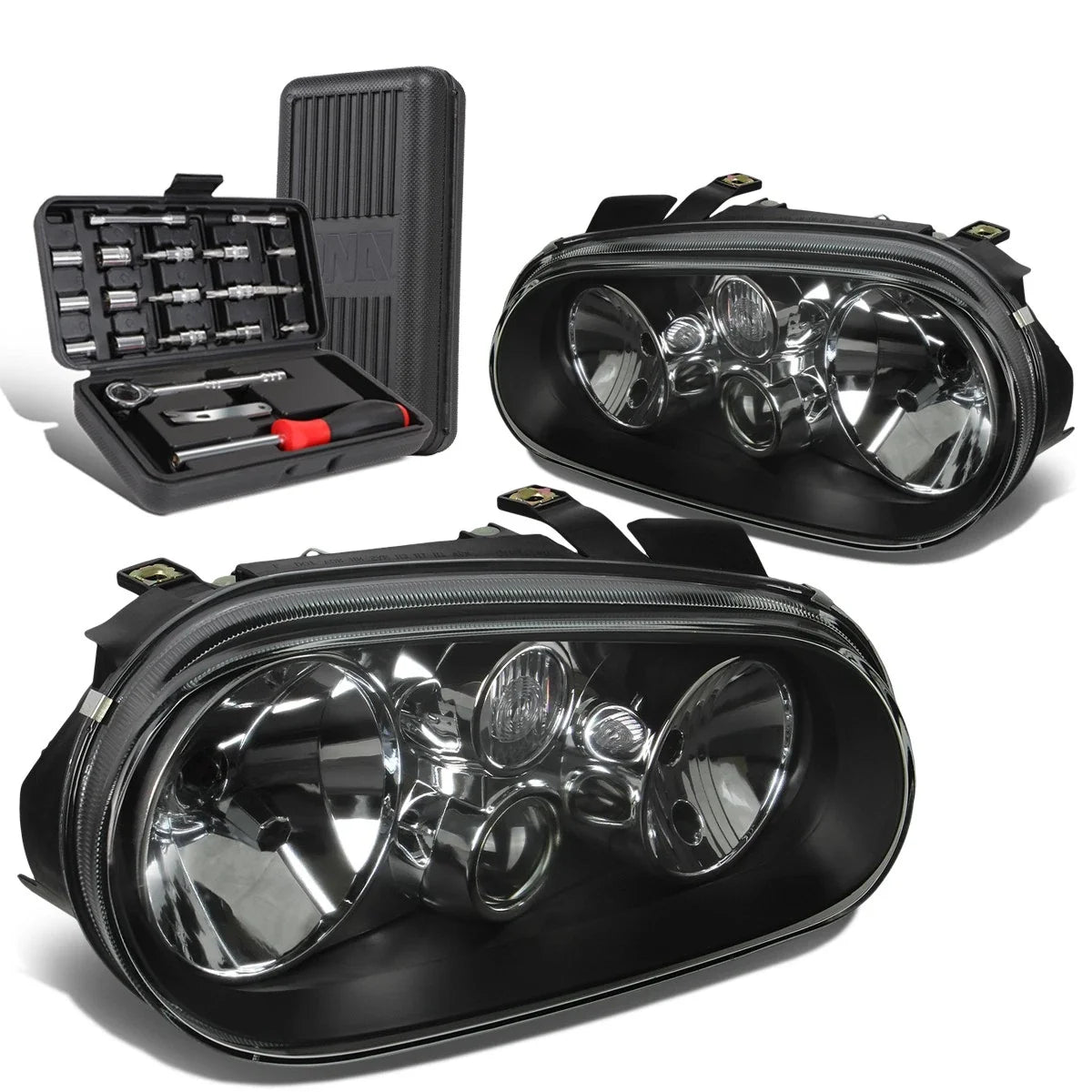 Projector Headlight Lamps for Volkswagen Jetta (1999–2006)