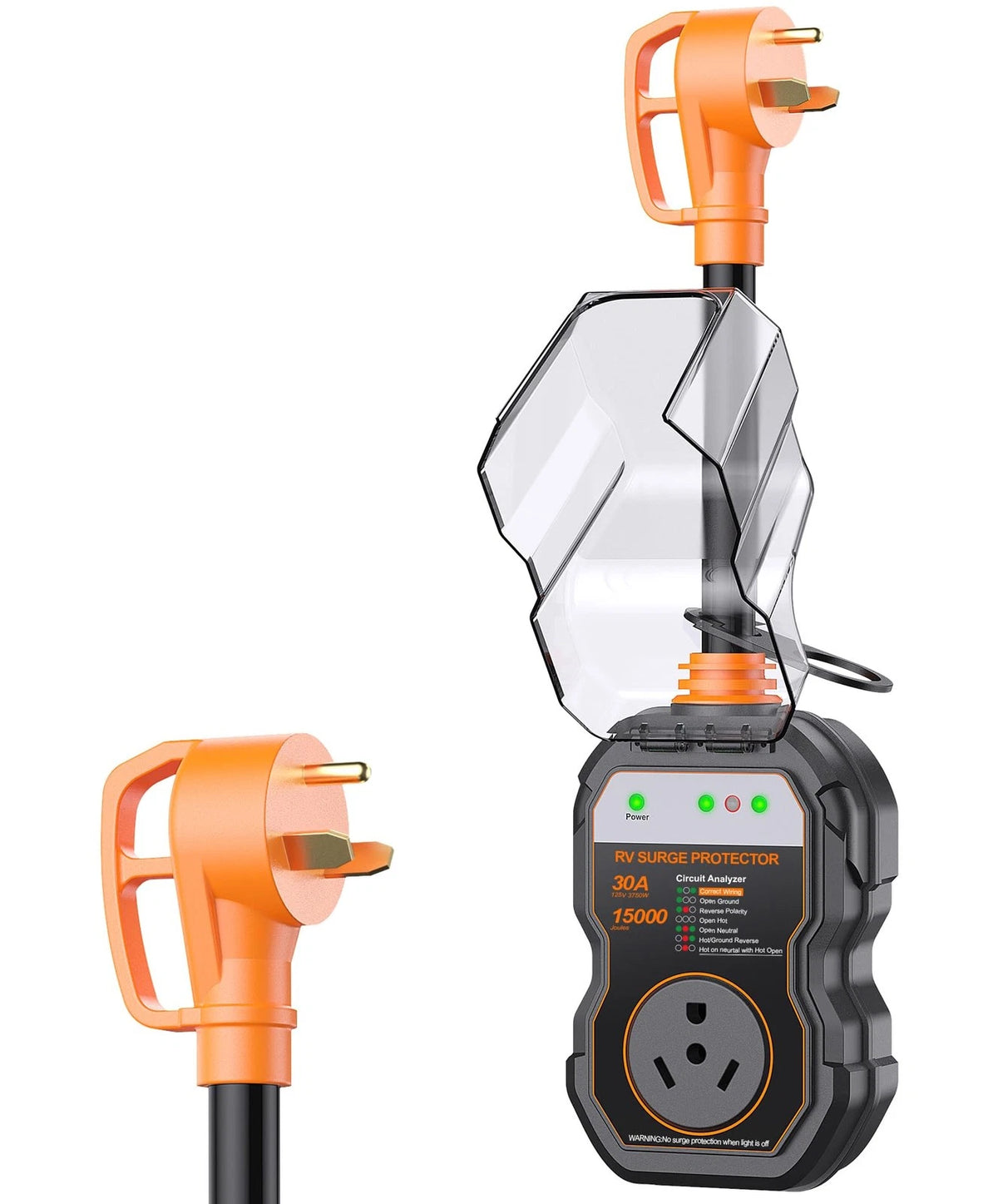 2X RV Surge Protector 30 Amp with 15,000J for RV-05 (2016)