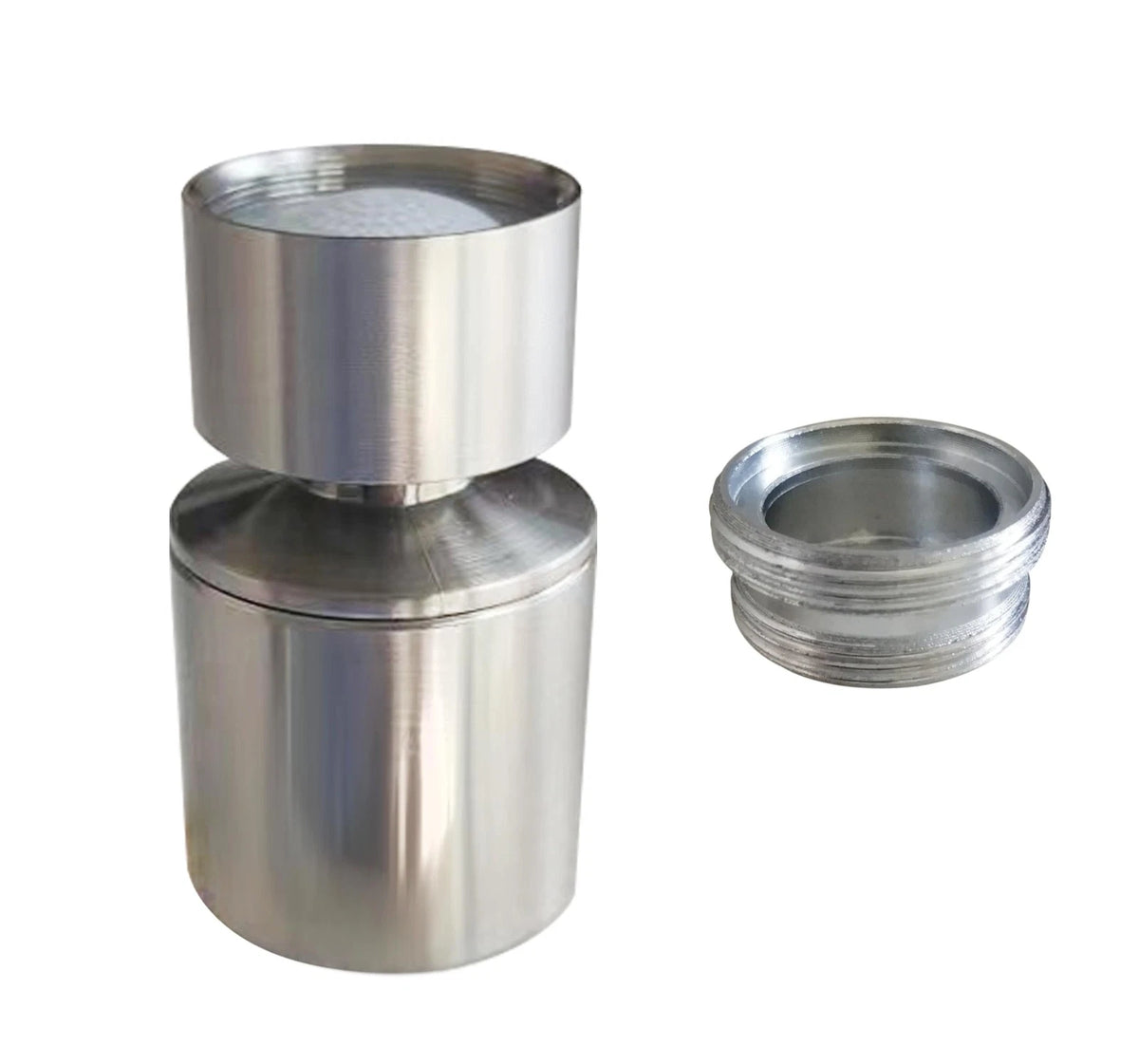 Brushed Nickel Rotate Sink Faucet Aerator for Kitchen Bathroom