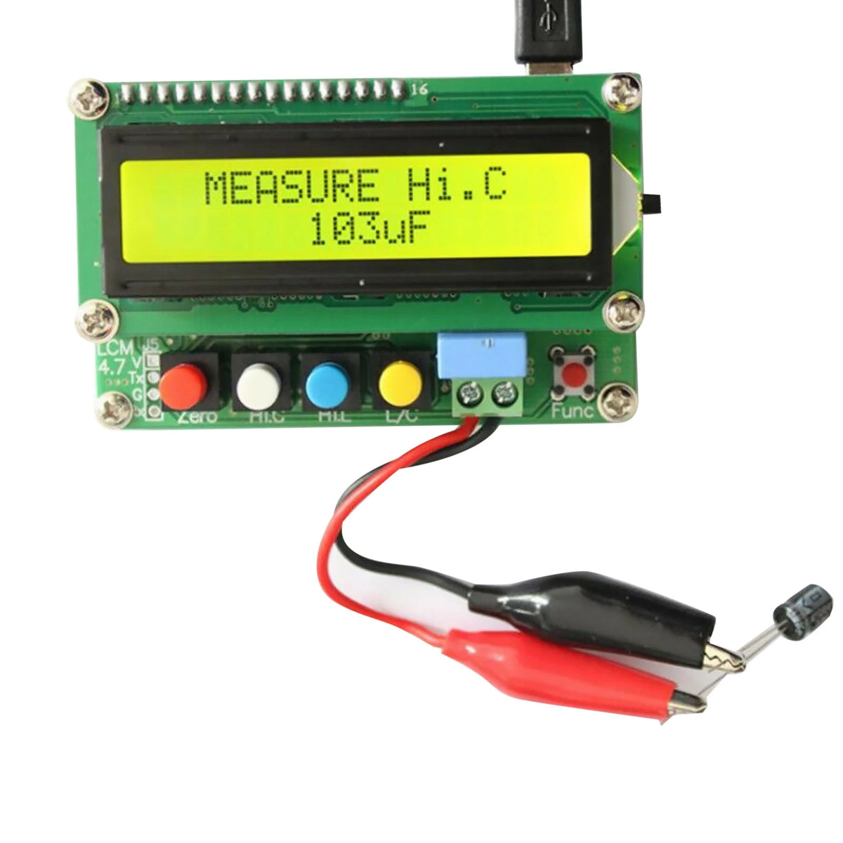 Precision Digital LC100-A LCD L/C Meter Tester for Automotive