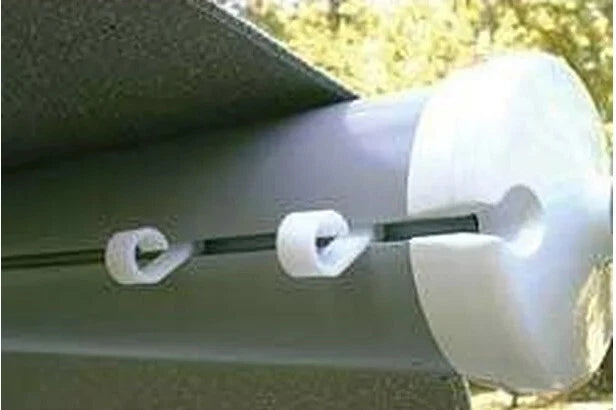 Set of 10 Awning Light Clips for Hook Ups (22662)