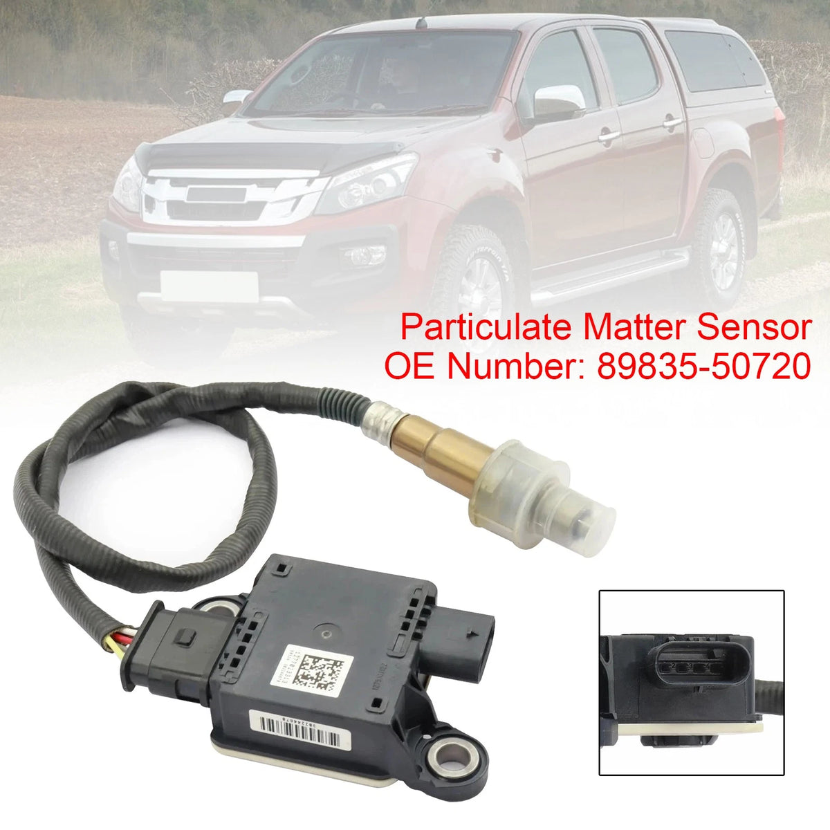 Particulate Matter Sensor for Isuzu D-MAX (2012–2020) 0281006991, 89835-50720