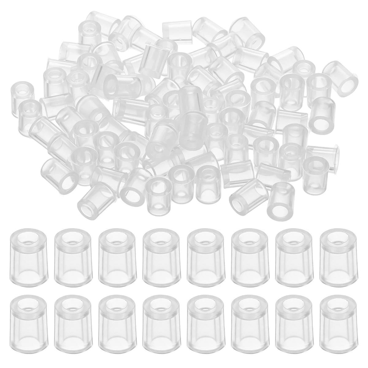 150pcs Perfume Refill Tool (0.34 x 0.28 inches) White