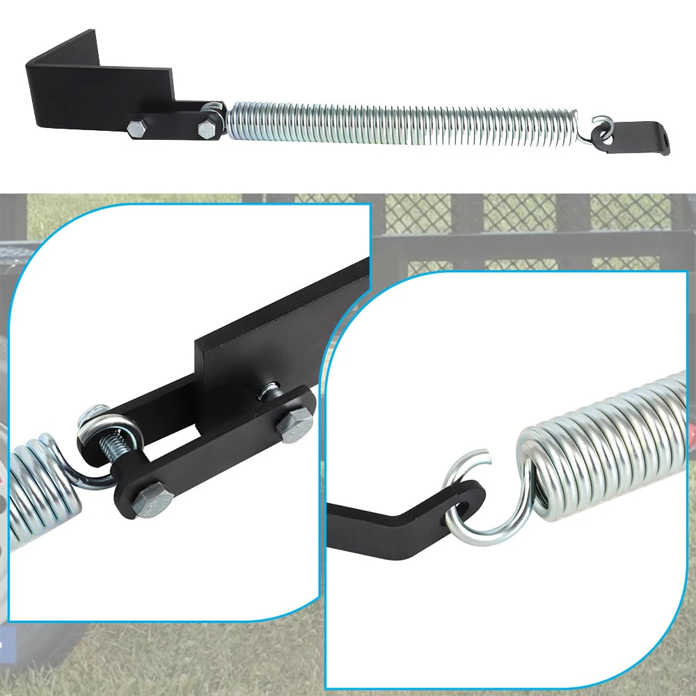 Right Trailer Tail Gate Spring Lift Assist Kit for Utility Trailers