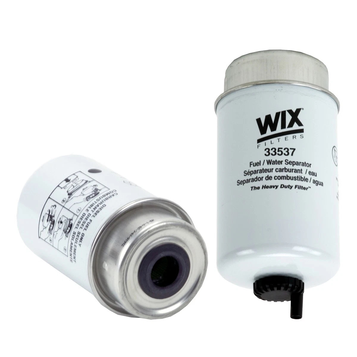 WIX Fuel/Water Separator Filter 33537 for Chevy Express 1996–2002