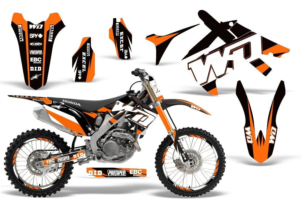 Graphics Kit for Honda CRF250R (2010–2013) & CRF450R (2009–2012)