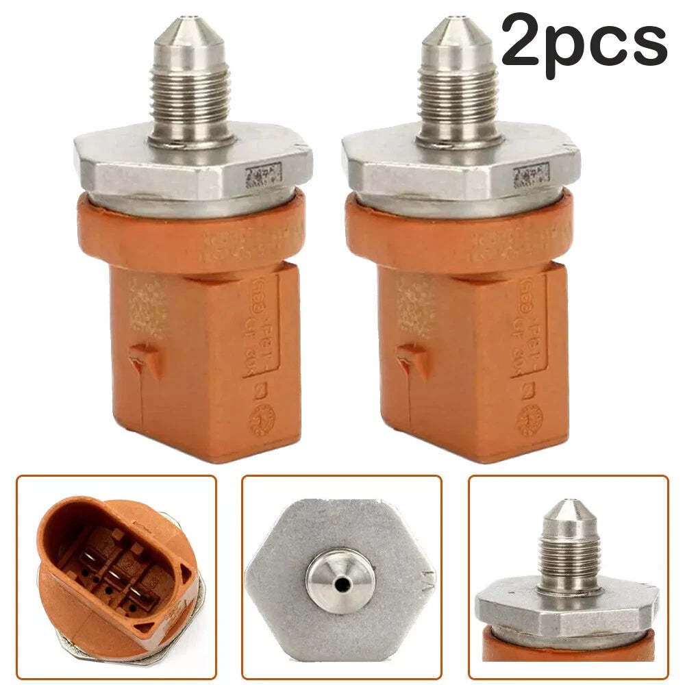 2X Fuel Pressure Sensor for Audi A3 A4 A5 TT (06J906051D)
