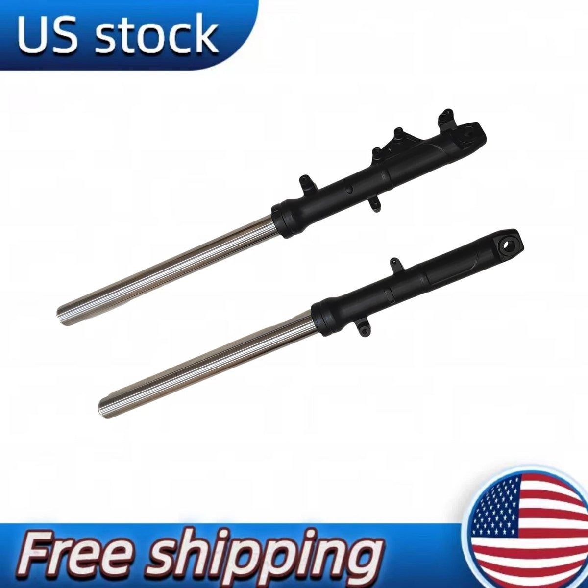 Front Shock Absorber Fork Suspension Set for Kawasaki Ninja 500/SE (2024–2025)