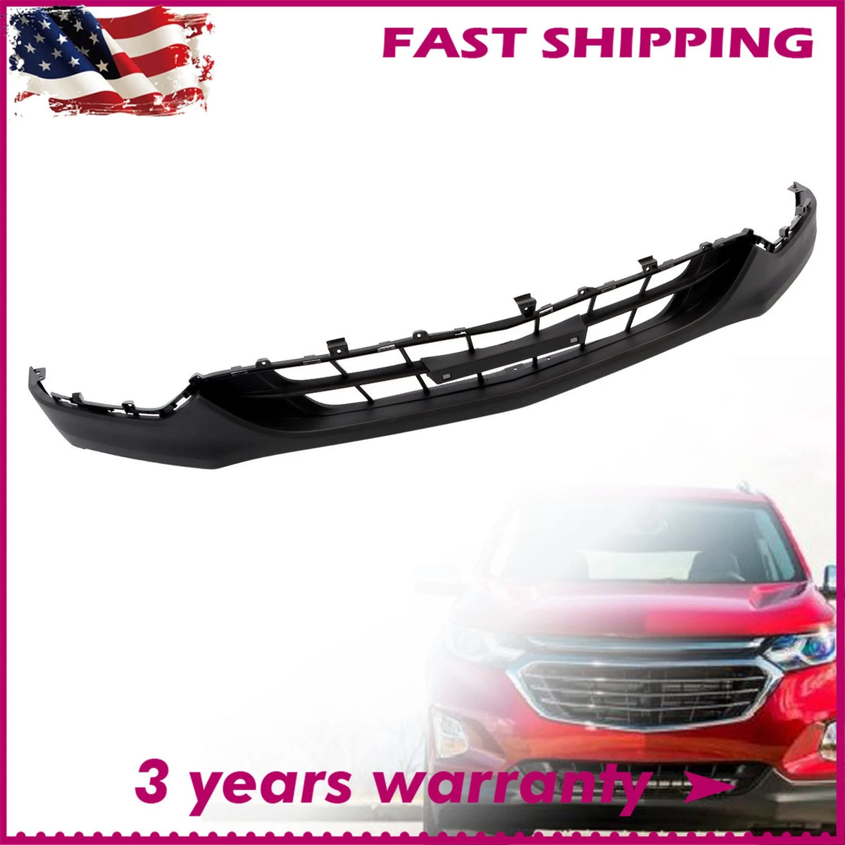 Front Bumper Lower Cover for Chevrolet Equinox (2018–2021) GM1015149, 84150755