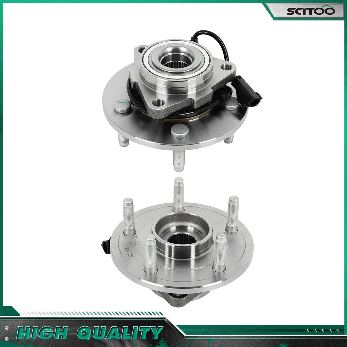 2X Front Wheel Bearing Hubs for Dodge Ram 1500 (2002–2005)