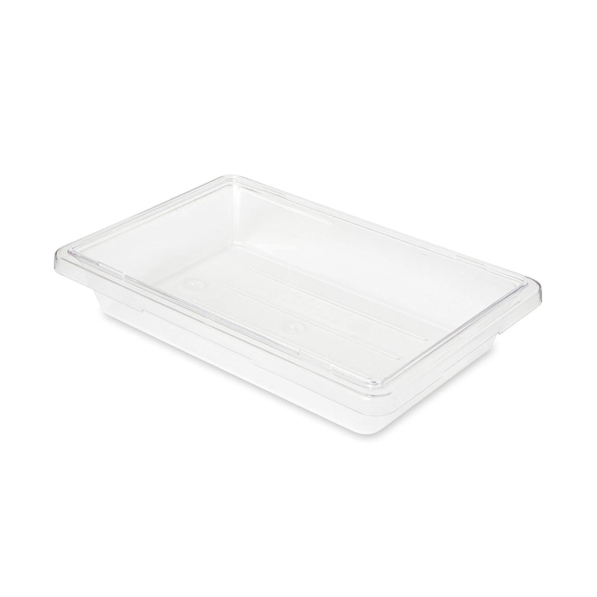 2X Rubbermaid Commercial Polycarbonate Food Storage Containers 2 Gal, Clear