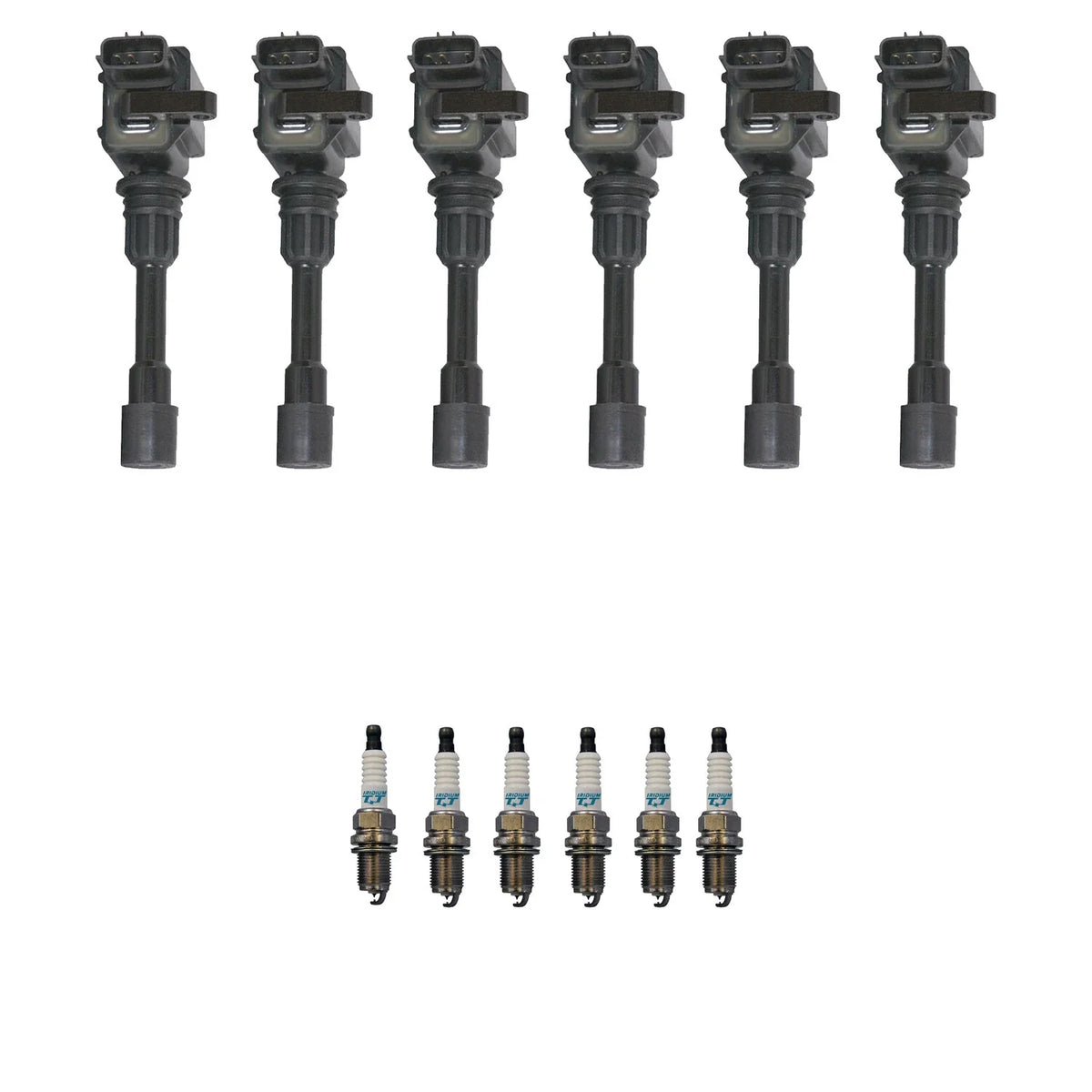 Set of 6 Ignition Coils & Denso Iridium Spark Plugs for Millenia (1995–2002)