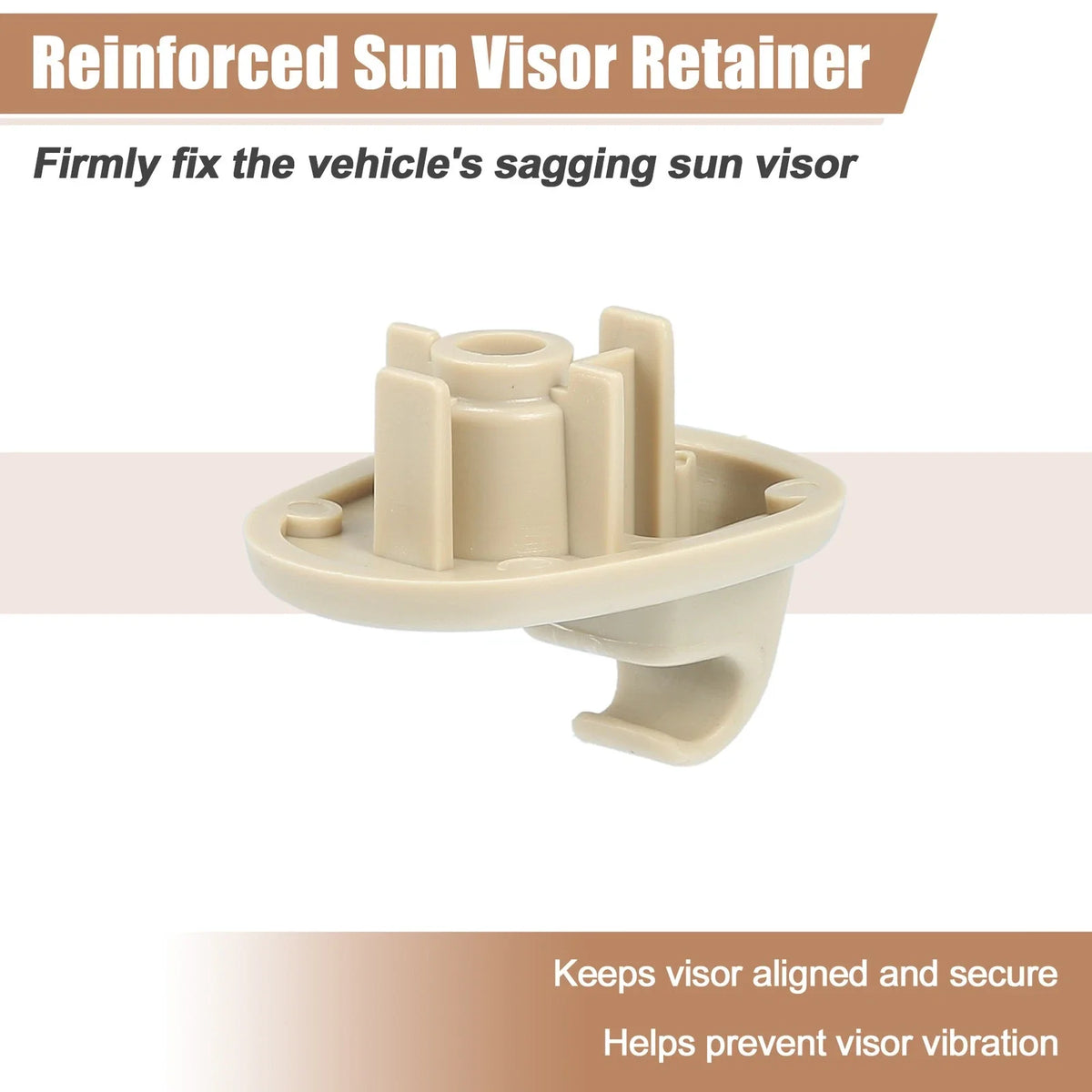 Sun Visor Support Clip Retainer No. 1AR26BD1AA/1AR26DW1AA for Jeep Liberty (2002–2007)
