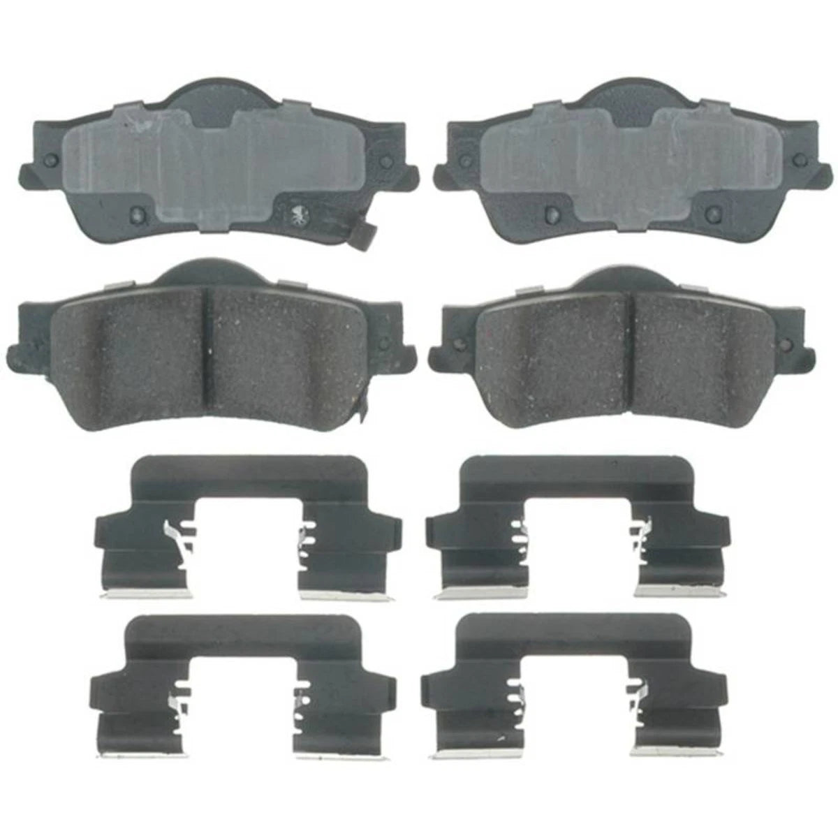 2X Rear Brake Pad Set for Chevy Caprice (2008–2017) 17D1352CHF1
