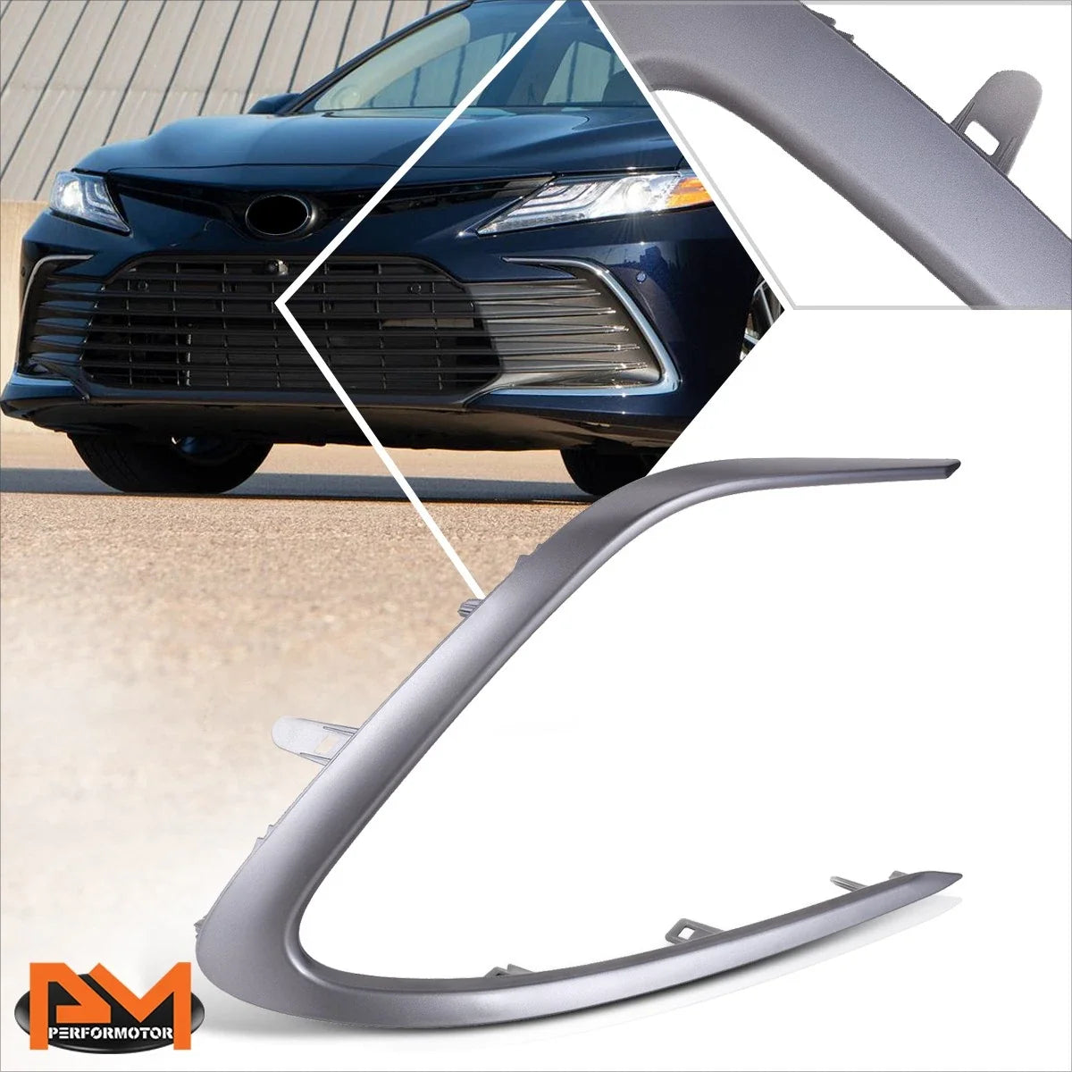 Bumper Cover Molding for Toyota Camry LE (2021–2023) Right Side