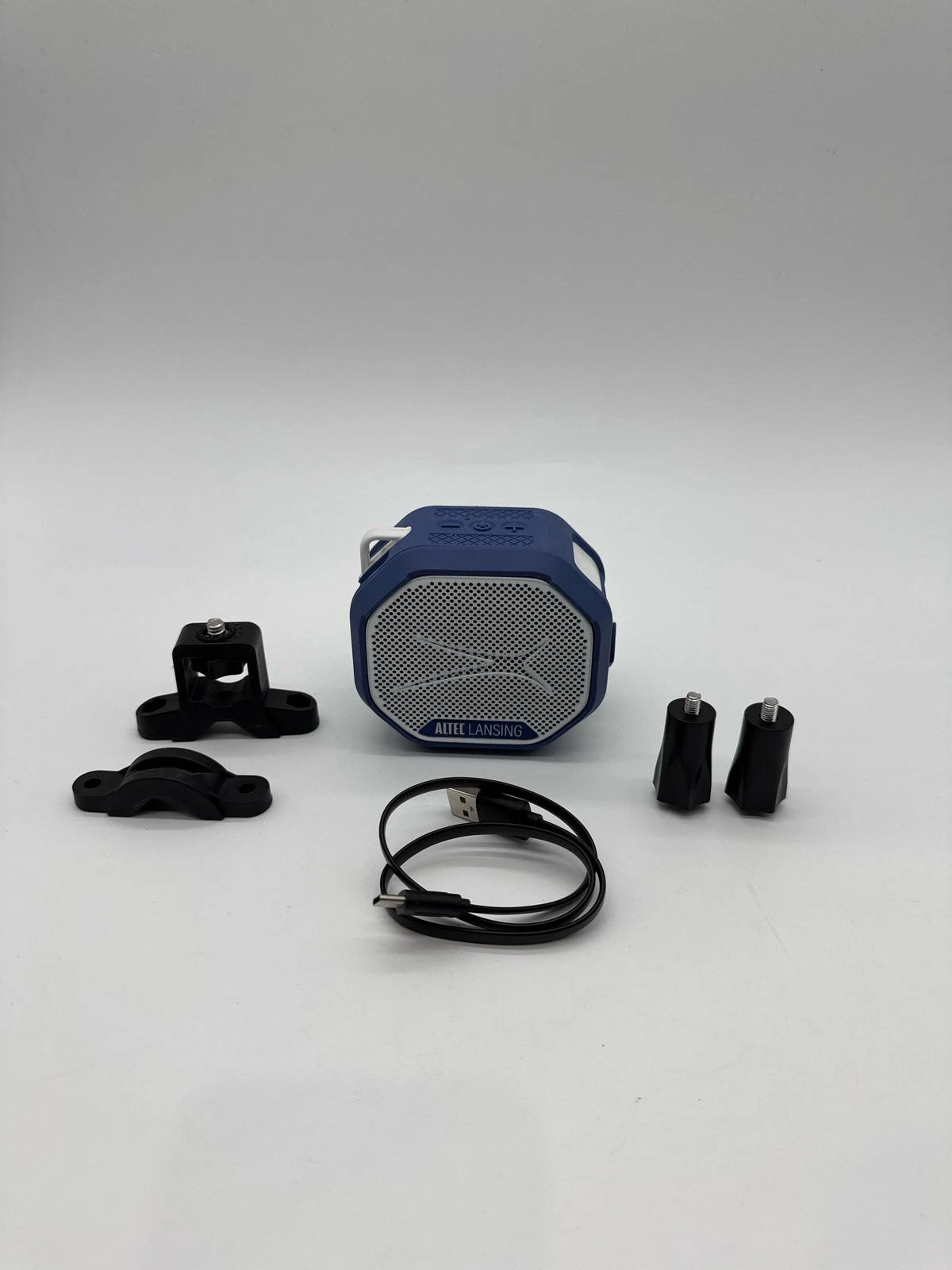 Altec Lansing HydraTrek Bluetooth Speaker IPX7 Periwinkle Blue