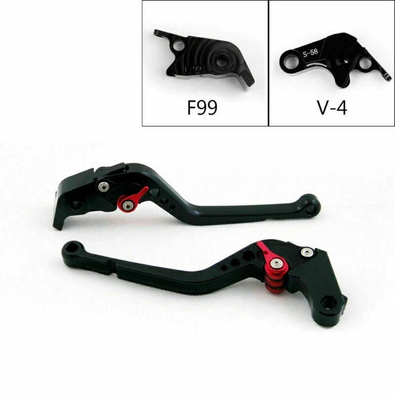 Long Brake Clutch Levers for Aprilia RSV4 Factory/RR/R Tuono V4 (2010–2023)