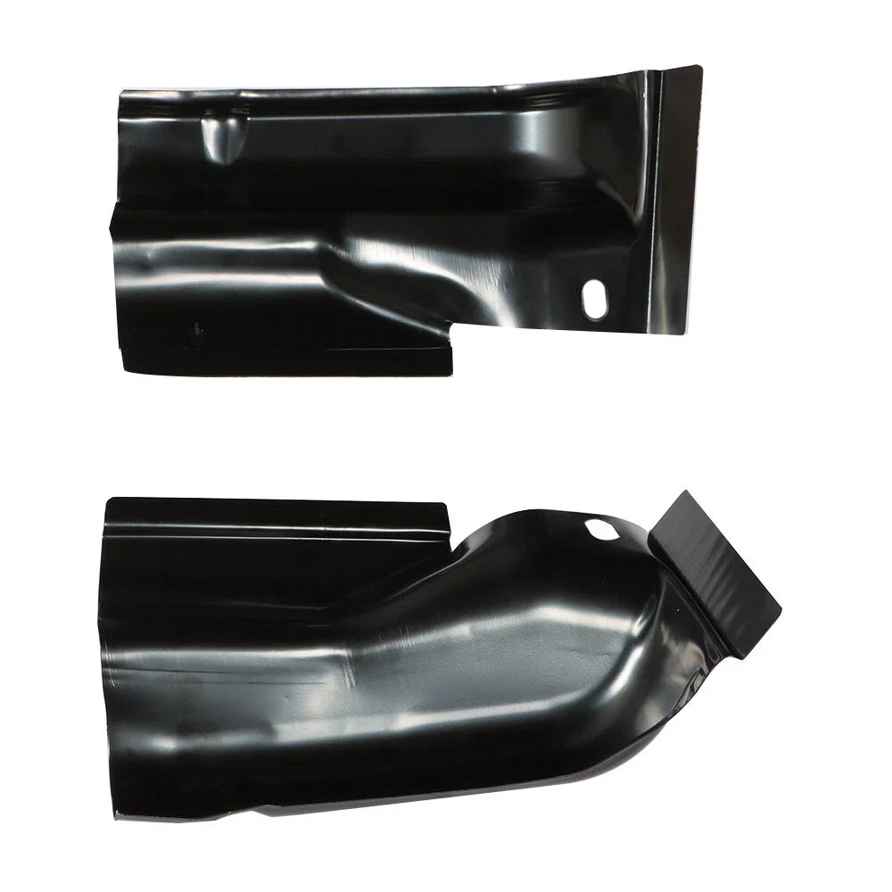 Set of 2 Steel Cab Corners for Ford F-150 (2009–2014) Black
