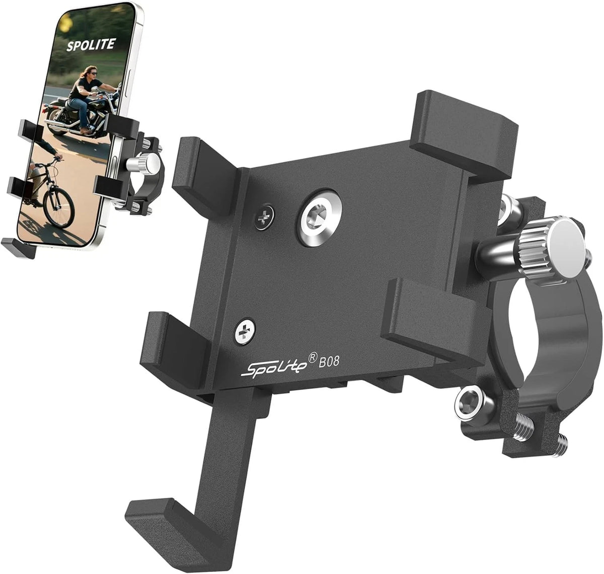 Aluminum Phone Holder for Bike (Universal)