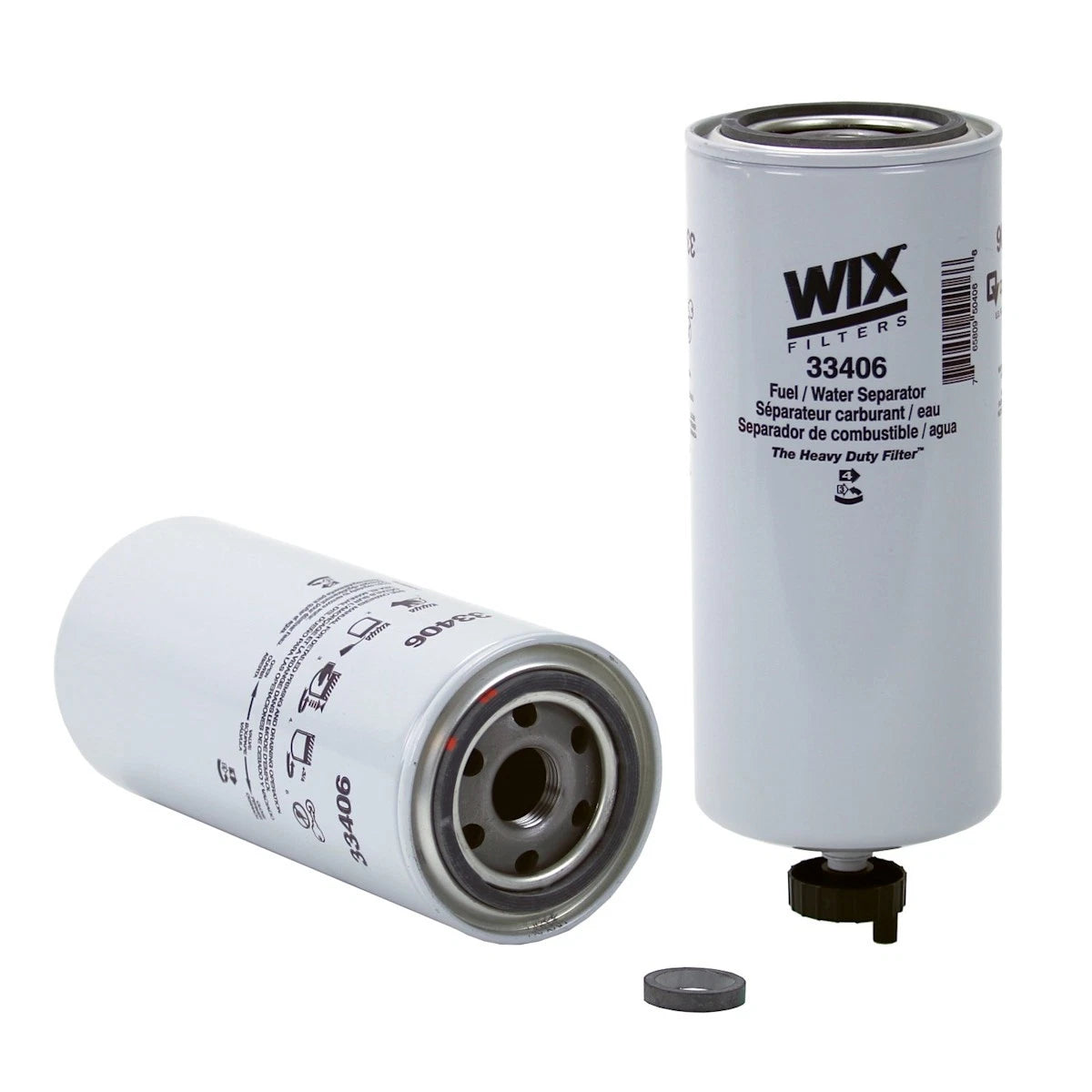 WIX Fuel/Water Separator Filter for Freightliner FLC112 FLD120 (1981–1993)