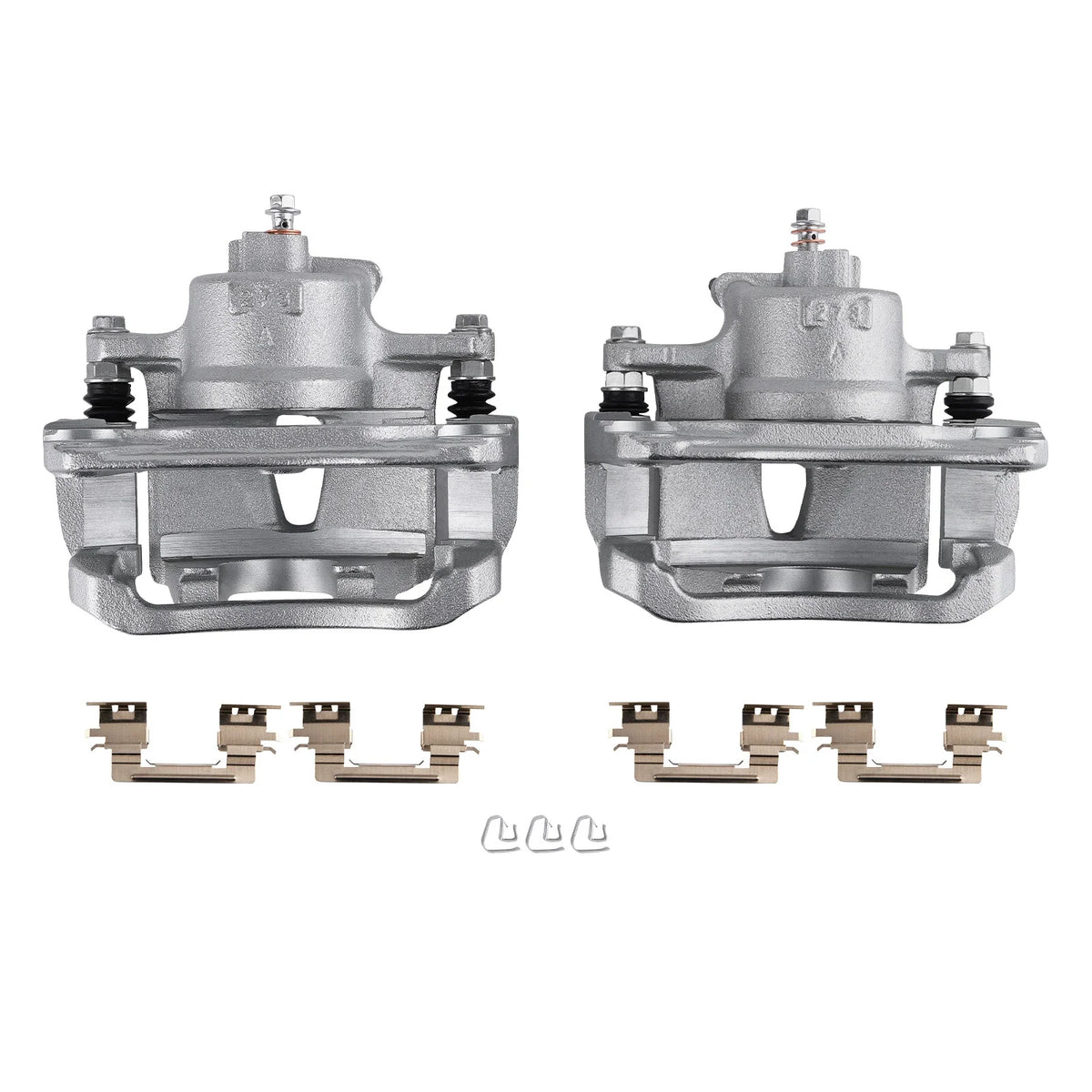 2X Front Disc Brake Calipers w/ Bracket for Toyota Sienna (2004–2010) 19-B2714