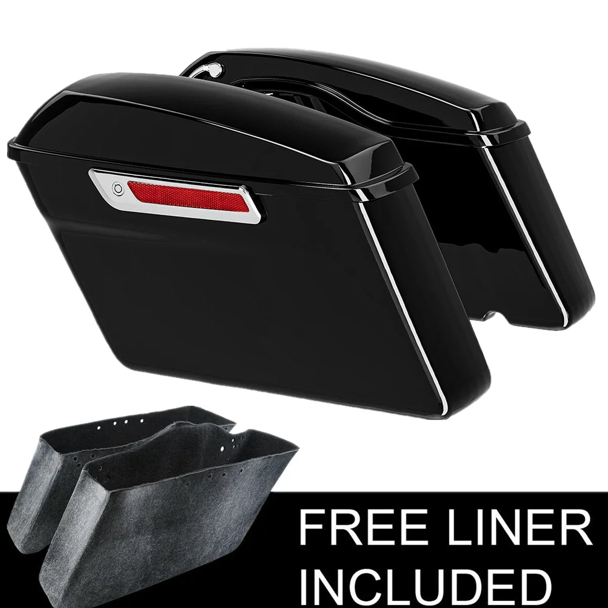 Hard Saddlebags for Harley Davidson Touring FLHT FLHX (2014–2023)
