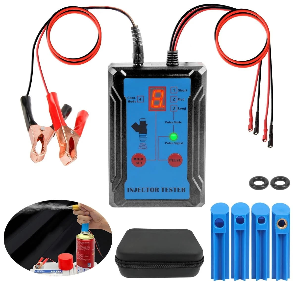 Fuel Injector Tester Cleaner Tool Kit for Automotive (2010–2023)