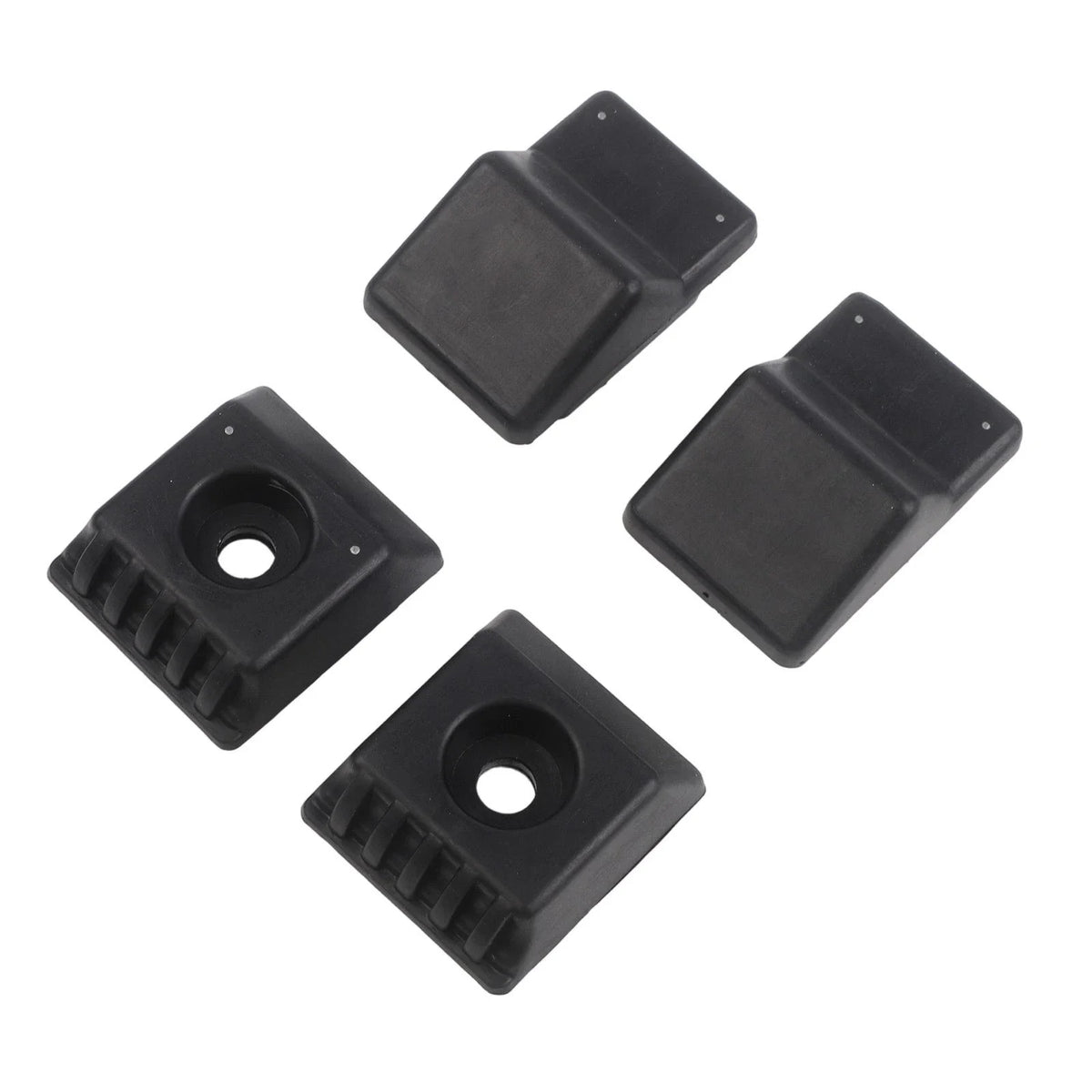 Set of 4 Black Trunk Stop Buffer A1247580044 for Mercedes E Class (W124)