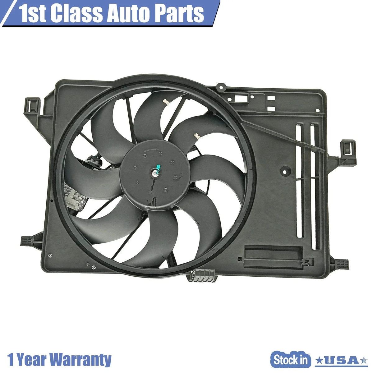 Single Engine Cooling Fan for Ford Focus (2015–2018)