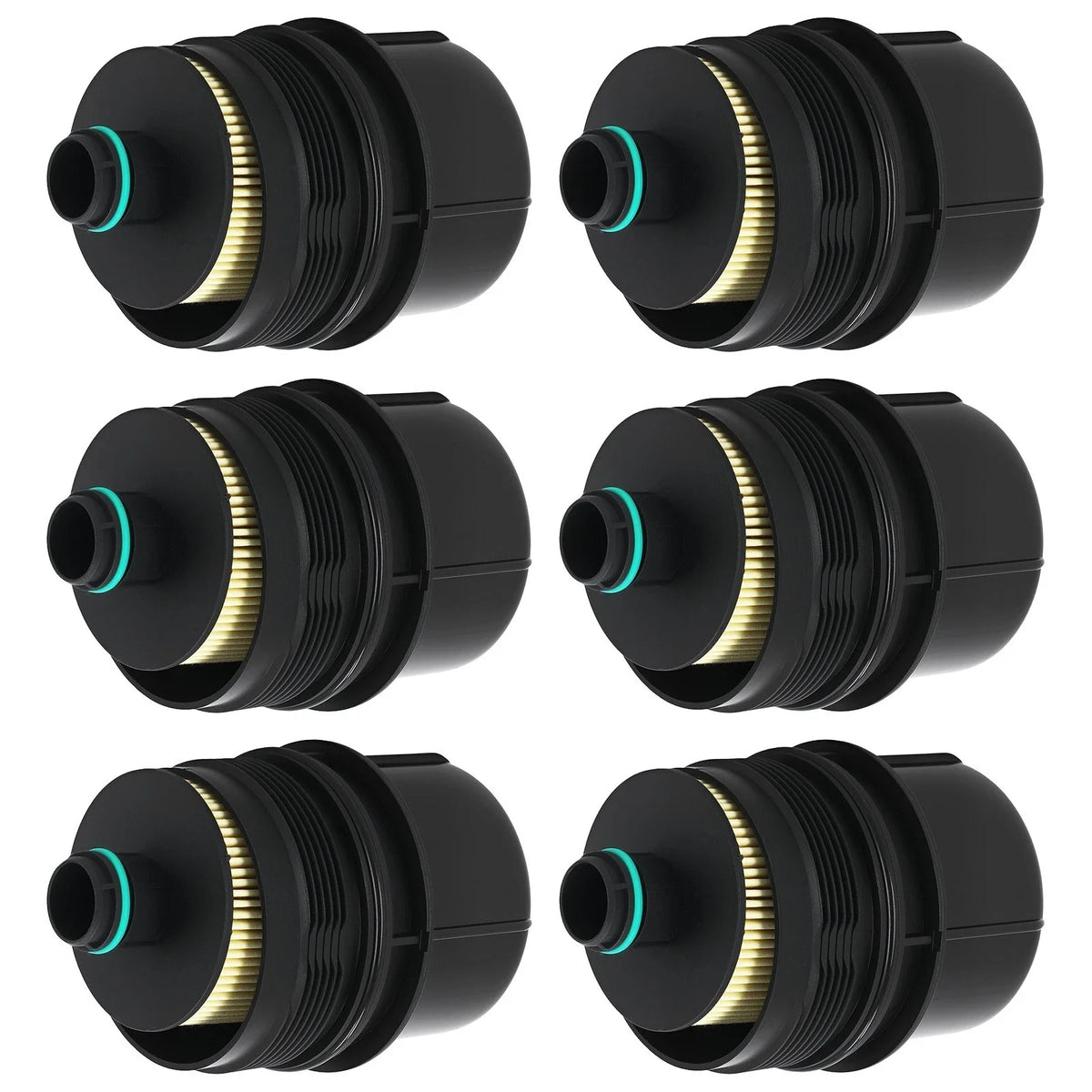 6X Engine Oil Filter 68507598AA 68498720AA for Gladiator 3.0L Diesel (2020–2021)