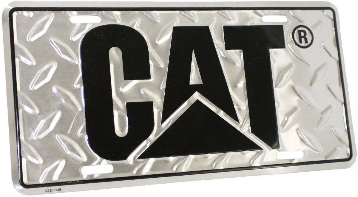 Caterpillar License Plate Emblem for Peterbilt KW Truck