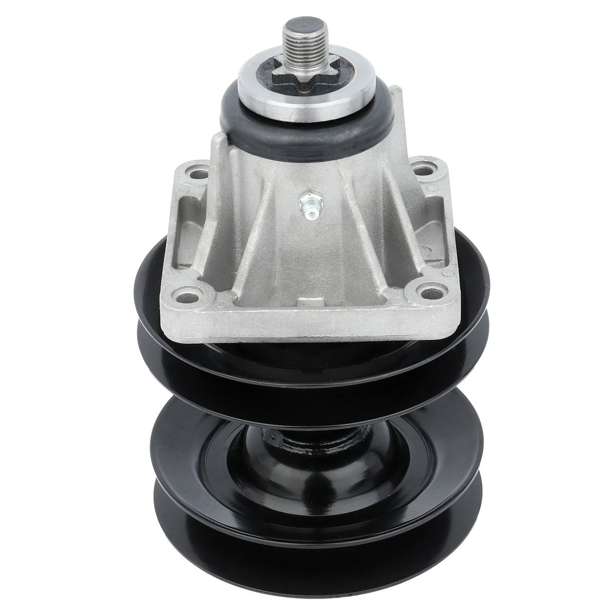 46 Deck Spindle Double Pulley for MTD Troy Bilt (618-0593, 618-0595, 915-0595)