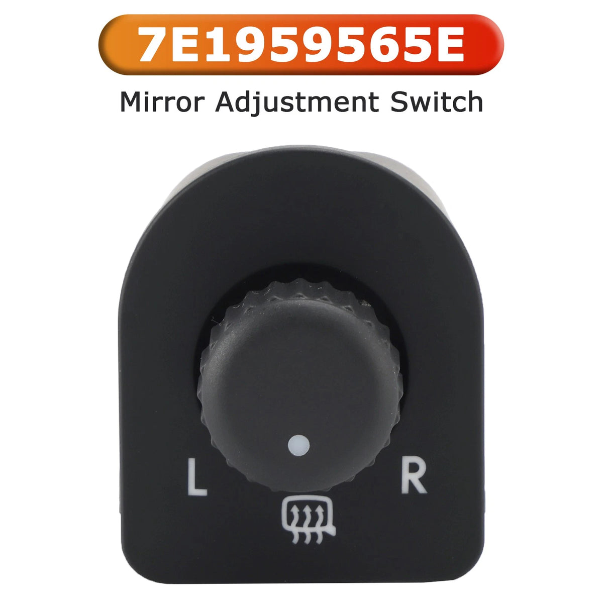 Mirror Adjustment Switch for VW Transporter Caravelle T5 (2003–2015) 7E1959565E