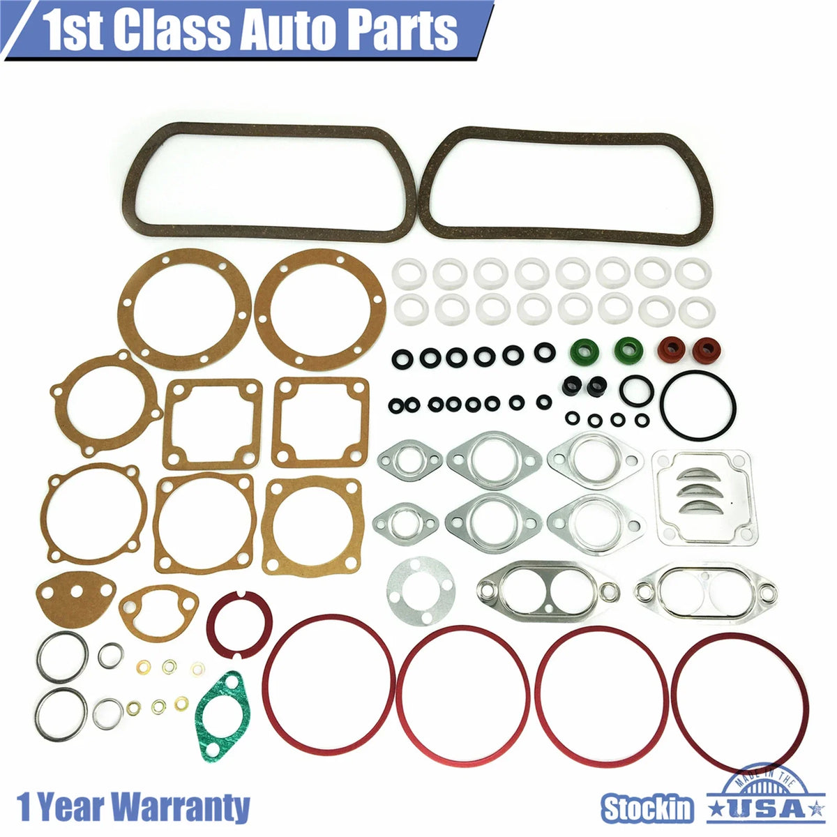 Engine Cylinder Head Gasket Set for VW Super Beetle Fastback Transporter (1968–1979)