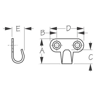 Hammock Hooks for Sea Dog (671460)