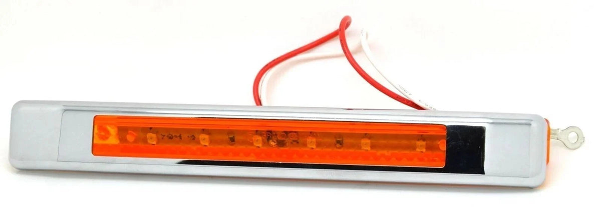LED Light Bar 6" for Ultra Thin Amber Lens GG#76040 (Pair)