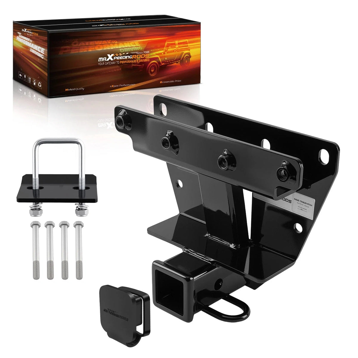 Class 3 Trailer Tow Hitch Receiver for Jeep Commander Grand Cherokee (2005–2010)