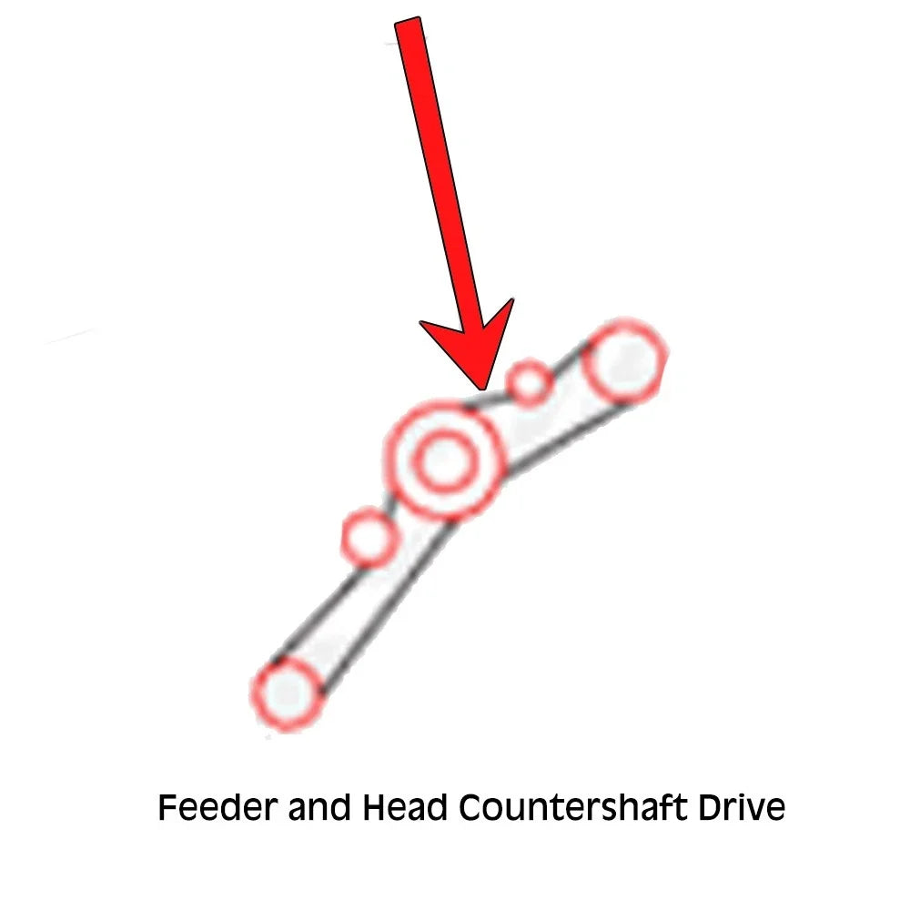 Feeder Shaft Drive Belt AM31-1744280 for