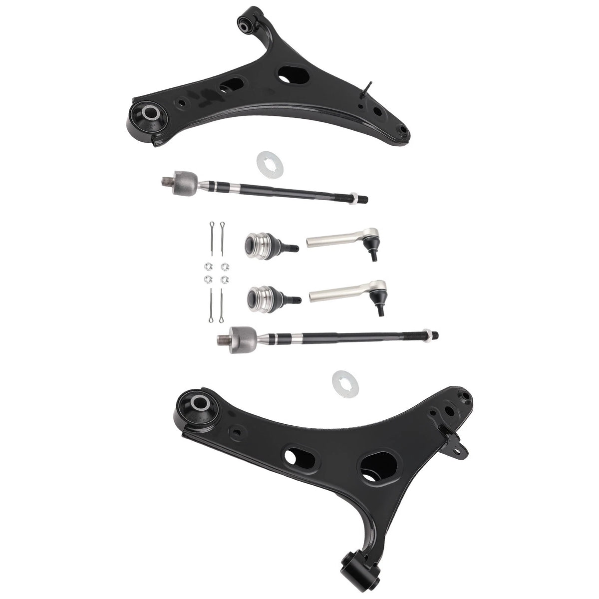 6X Front Suspension Kit for Subaru Forester (2014–2018) XFATK2, Control Arm