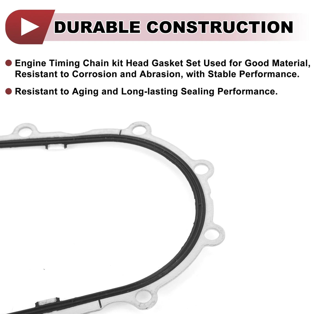 Engine Timing Cover Gasket Set No. 059103161AQ for Audi 3.0