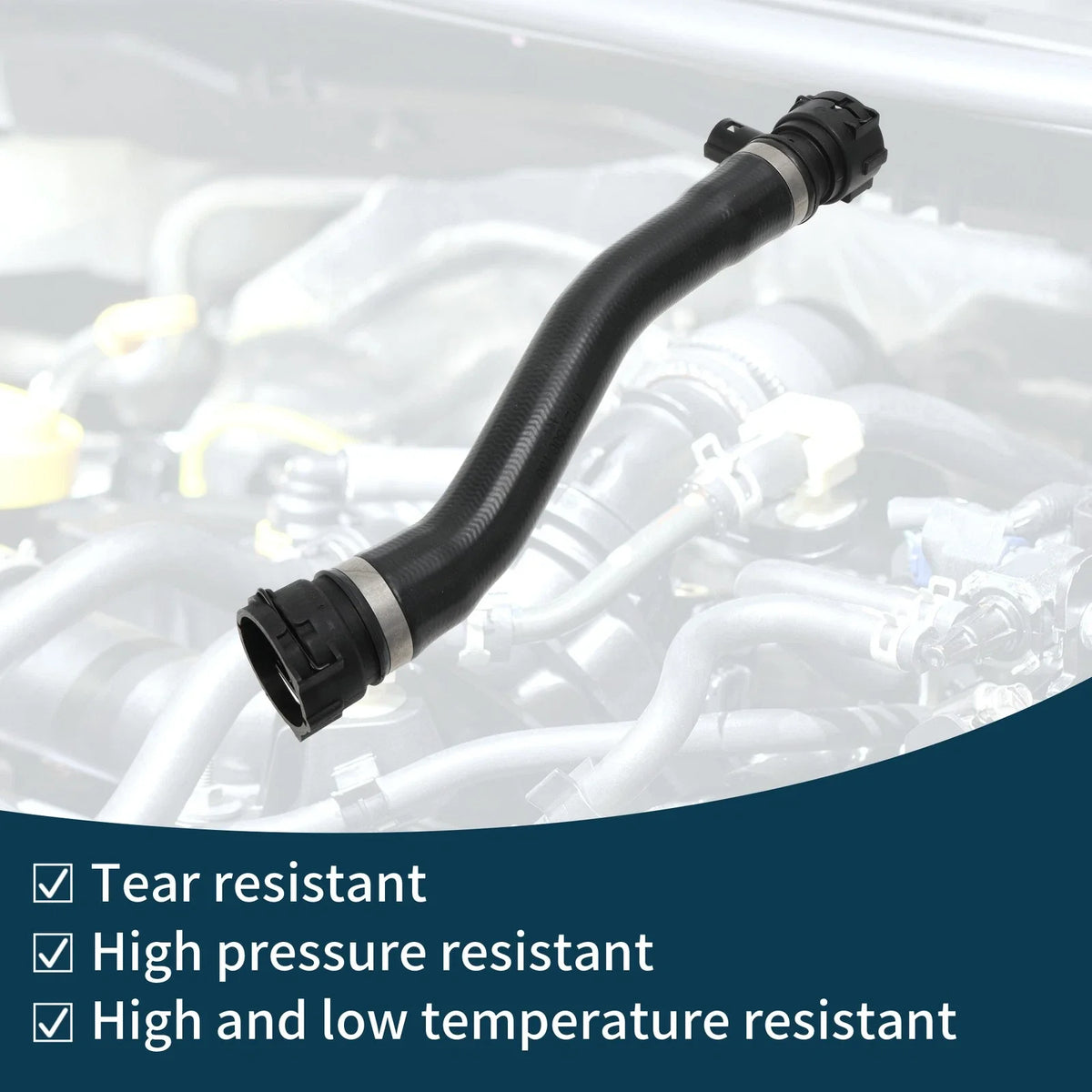 Radiator Hose No. 17127506130 for BMW 3 Series (E46) 318i (2001–2005)