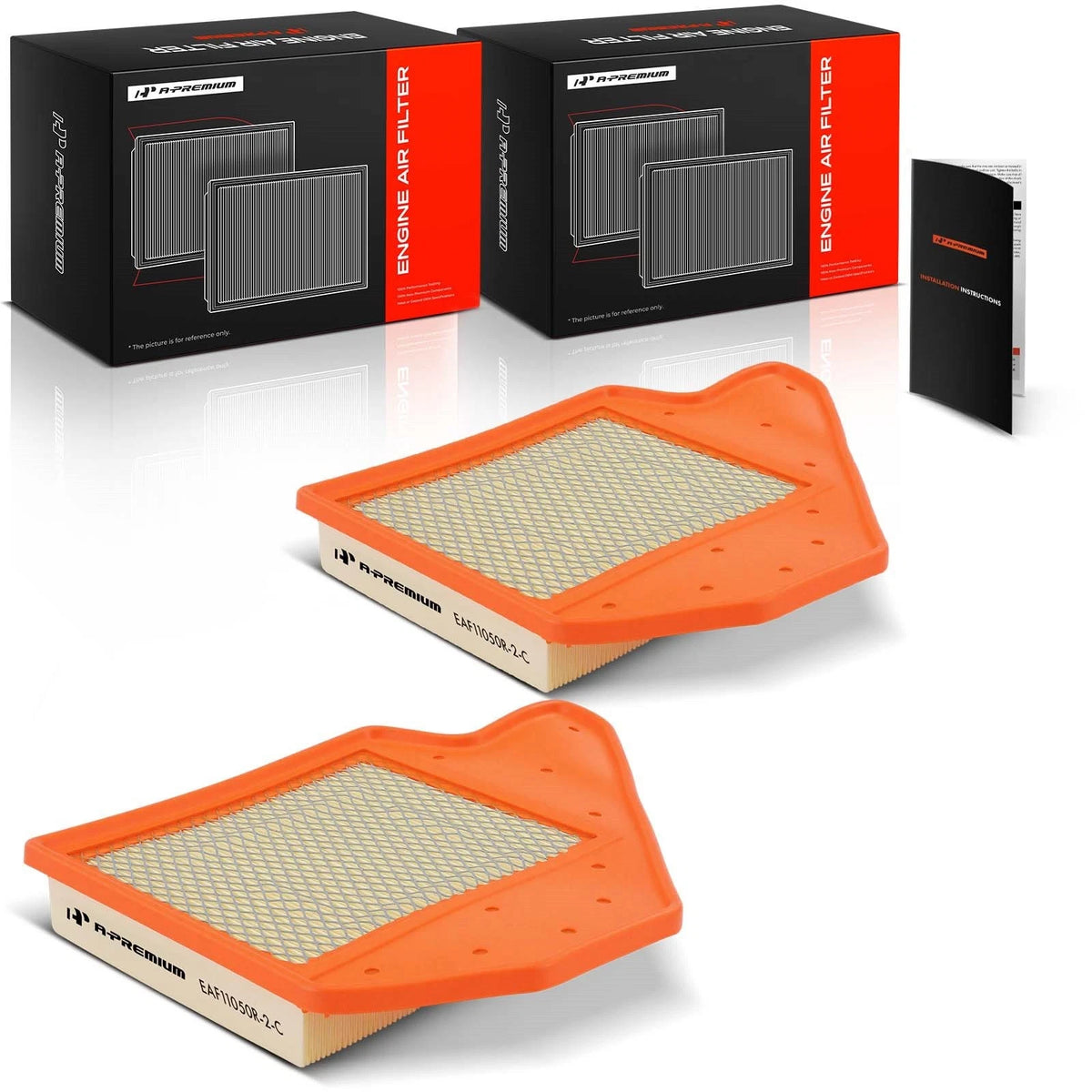 2X Engine Air Filter for Dodge Grand Caravan (2011–2020) - 4861737AA, CA11050, AF5198