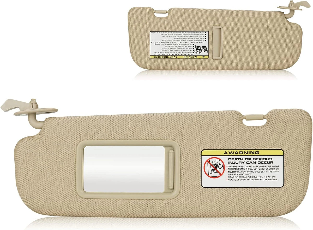 Sun Visor Left Driver Side for Hyundai Elantra (2011–2015) AESV0046
